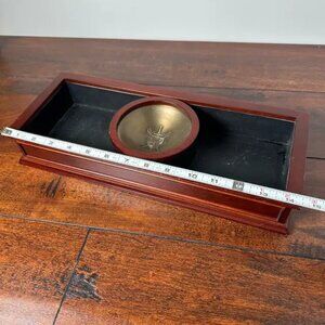 Bombay Co Family Crest Shield Trinket Valet Tray.